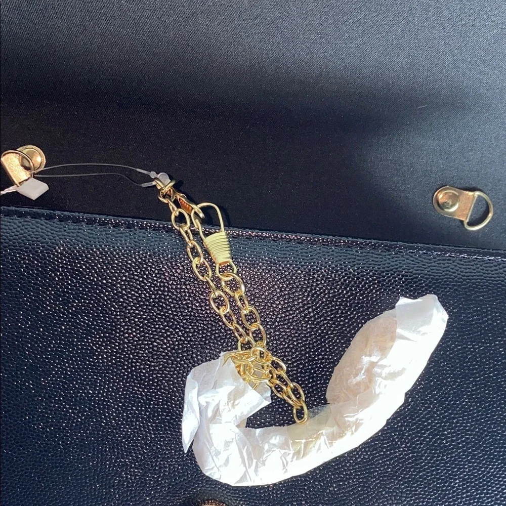 Christian Lacroix Paris Caviar Black Clutch